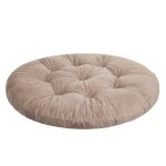 Bjird - coussin pour fauteuil suspendu oeuf - diamètre 92 cm beige - fauteuil balancoire chaise oeuf Bjird - coussin pour fauteuil suspendu oeuf - diamètre 92 cm beige - fauteuil balancoire chaise oeuf