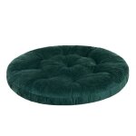 Bjird - coussin pour fauteuil suspendu oeuf - diam�tre 92 cm vert - fauteuil balancoire chaise oeuf