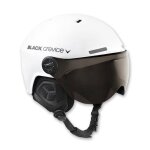 Black crevice - bcr143926wei - s / m - arlberg casque de ski avec 2 visieres mixte adulte blanc s / ...