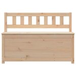 Black friday banc salon - jill - banquette / coffre - 110x41x765 cm - bois de pin massif bb467