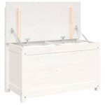 Black friday banc salon - jill - banquette / coffre - blanc 80x41x77 cm - bois de pin massif bb464