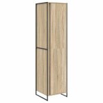 Black fridaygarde - robe 2 pcs sonoma 50x50x200 cmvidaxlpour couloir chambrebureau - bois ding�nierie ...