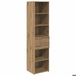 Black fridayhaut armoire / cabine cuisine vidaxlplacard avec tiroir ch�ne artisanal - 45x425x185 cmvidaxlpour ...
