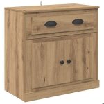Black fridayhaut armoire / cabine cuisine vidaxlplacard avec tiroir ch�ne artisanal - 70x355x675 cmvidaxlpour ...
