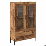 Black fridayhaut armoire / cabine cuisine vidaxlplacard avec tiroir corona - bois ancien 695x31x115 cmvidaxlpo ...