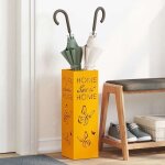 (promotion black month) porte - parapluie - support pour parapluies - moutarde 155x155x49cm m�tal eu ...
