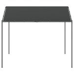 Black month tonnelle pliante - burke - tente � auvent anti - uv - anthracite 4x4 m acier et tissu lv585 ...