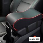 Black red - accoudoir central universel en cuir pour voiture coussin housse de coussin repose bras pour ... Black red - accoudoir central universel en cuir pour voiture coussin housse de coussin repose bras pour ...