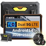 Blackview active 10 pro tablette tactile 11 android 1450mp + 20mp36 + 256go / sd 2to30000mah(55w) orange ...