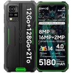 Smartphone robuste blackview bv4800 pro t�l�phone portable incassable12go + 128go / 2to tf6565180mahip68 ...