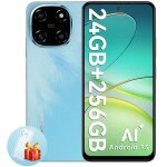 Blackview color 6 t�l�phone portable d�bloqu� 24go + 128go / 2to 6. 67 50mp + 13mp 5000mah android 15dual ...