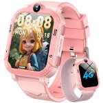 Blackview montre connect�e enfant 4gavec gpssosappel sim appels vid�o 800mah batteriecam�ra hd - rose ...