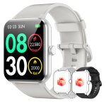 Blackview montre connect�e homme femme avec appels bluetooth 3 bracelets gestion de la sant� �tanche ...