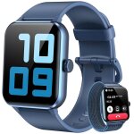 Blackview r50 montre connect�e 185 bluetooth appels fitness tracker �tanche 2 m bleu