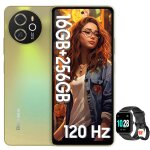 Blackview shark 8 smartphone dbloqu 6. 78  2. 4k 16go + 256go 64mp 5000mah nfc android 13 or avec montre ...