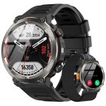 Blackview w50 pro montre connecte bluetooth 960mah anti - chute1. 45 smartwatch avec lampe de poche ...