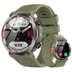 Blackview w50 pro montre connecte bluetooth 960mah anti - chute1. 45 smartwatch avec lampe de poche ...