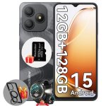 Blackview wave 9c - smartphone 656 12go (4 + 8) / 128go - 13mp + 8mp - 5000mah - android 15 - dual sim ...