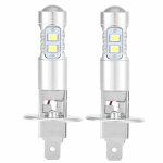 Super blanc 100w led phares ampoules kit brouillard lumire de conduite 2x h1 6000k