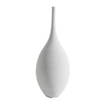 Vase  fleurs - blanc b - grand bourgeon en cramique - design moderne - fait  la main - contemporain ...