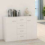 (blanc) buffet bahut - buffet enfilade blanc 88x30x65 cm bois ingénierie 206504 (blanc) buffet bahut - buffet enfilade blanc 88x30x65 cm bois ingénierie 206504