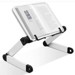 Blanc support de lecture plateau support inclinable r�glable � 360 hauteur et angle r�glables lutrin ...