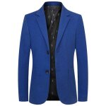 Blazer homme veste de costume regular fit mi - saison casual veste elgant deux boutons pour mariage ...