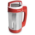 Blender chauffant - h. koenig - mxc18 - 850 w - 1, 1 l - inox - 2 programmes de cuisson - rouge