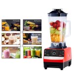 Blender mixeur 2 en 1 2000w - 2l - broyeur glace & fabrication glace pile - puissant pour smoothies ...