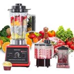 Blender mixeur 9500w robot cuisine multifonctions bol mlangeur 3l cruche 1. 5l tasse 500ml sans bpa ...