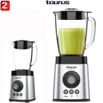 Blender mixeur bol en verre 2 vitesses + turbo - 2000 w / 2. 2 l - 6 lames