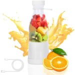 Mlangeur sous vide - yyv - smoothie maker - 380 ml - portable - couleur blanche