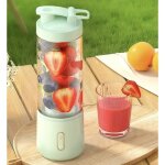 Blender - smoothie maker - smoothie maker portable to go - mini blender sans fil rechargeable - 500 ml ...
