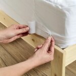Protge - matelas anti - punaises de lit 140x190cm housse intgrale impermable et respirante pour matelas ...