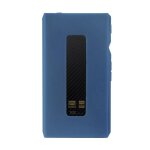 Bleu housse de protection en silicone pour les accessoires de lecteur de musique mp3 fiio m11 pro