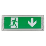 Bloc autonome declairage de scurit 3 heures dclairage ip65 200lm 6500k 27led