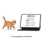 Blocs de construction - jekca - mini chat - tigr� roux - 740 pi�ces - 14 ans et plus