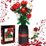 Blocs de construction de roses - construction de bouquet de fleurs - botanicals le bouquet de roses - ...