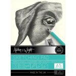 Bloc  croquis ashton et wright - a5 - papier ivoire - 30 feuilles - 160 g / m