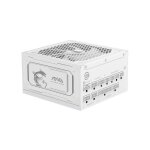 Bloc dalimentation pc - msi - mag a1000gl - pcie cem 5. 1 - 1000 w - ventilateurs 135 mm - blanc