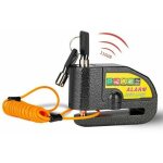 Bloc disque antivol pour moto alarme de 110 db 2 cls cble antivol de 15 m sac inclus pour motovlo couleurs ...