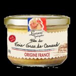Bloc de foie gras de canard origine france lucien georgelin le bocal de 80g