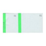 Bloc vendeur tombola numerot�s coloris au choix bloc tombola numerot�s vert