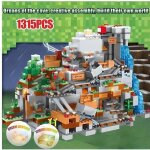 Block de construction - my world - vagon de la mine infernale - 1315 pices - lego minecraft -  monter ...