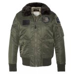 Blouson badg� schott oharavintrs