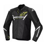 Blouson cuir moto alpinestars fstr v3 airflw