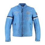 Blouson cuir moto helstons nashville