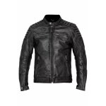 Blouson cuir moto john doe storm