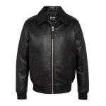 Blouson cuir noir homme schott lcdetroit