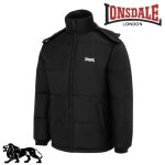 Blouson doudoune lonsdale À capuche amovible 100% polyester Blouson doudoune lonsdale À capuche amovible 100% polyester